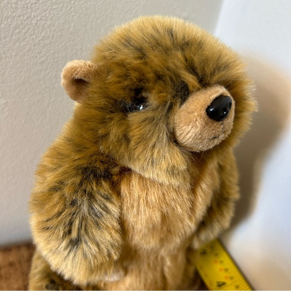 Unipak Yellow Bellied Marmot groundhog Plush Toy stuffed animal, GUC - Picture 1 of 8